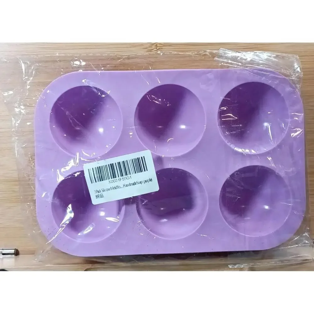 Silicone Half Sphere Baking Mold - 6 Cavity‎